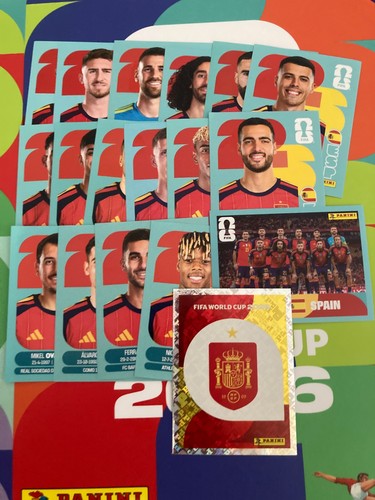 Choix espagne panini - espagne,