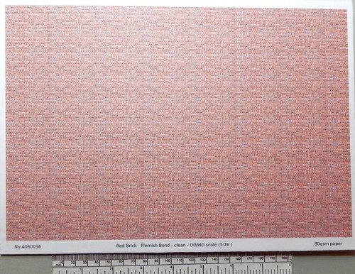 Brique papier échelle - brique,