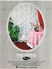 ADVERTISEMENT 1969 TRIUMPH curtains curtains