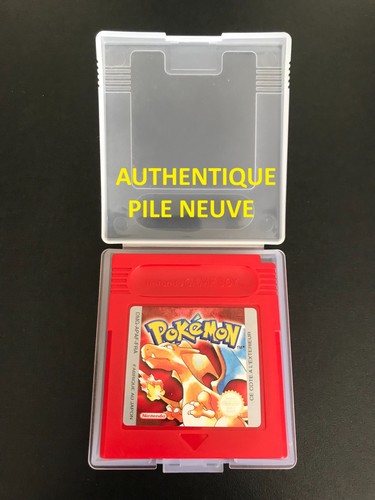 Pokemon version rouge - rouge, boy