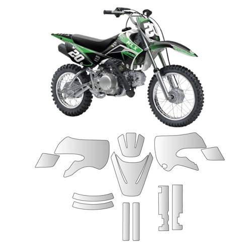 Vinyle ppf kawasaki klx110 - ppf,