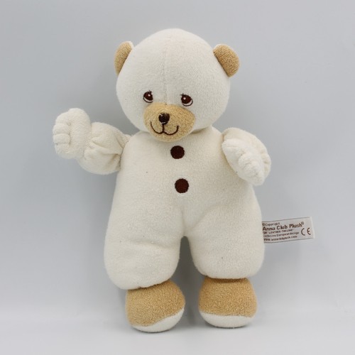 Doudou ours blanc beige - , anna