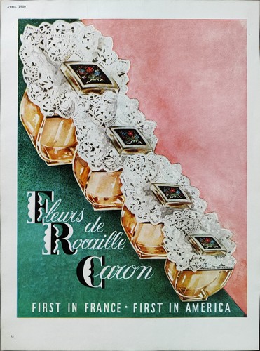Parfum caron 1960 publicité - parfum,