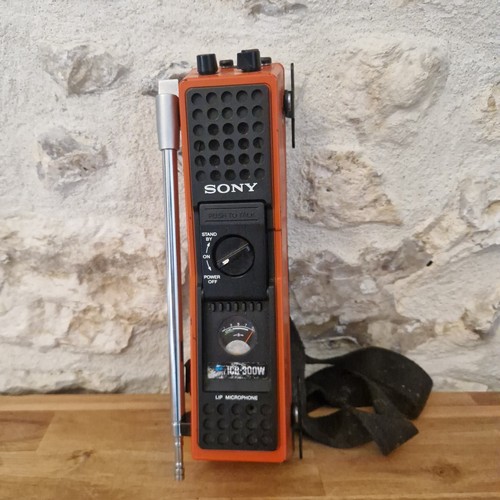 Talkie walkie sony icb 300w - sony,