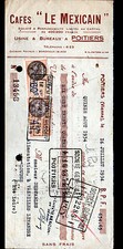 POITIERS (86) CAFES / ROREFACTION FACTORY ""LE MEXICAIN"" in 1934
