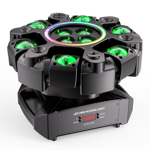 150w tête mobile led rgbw - led, 6