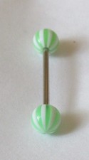 PIERCING DE LANGUE BARBELL 19