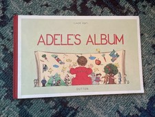 VG 1988 Large HC First Edition Adele's Album Claude Ponti