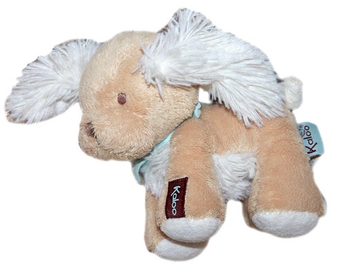 Doudou chien chiot - , beige