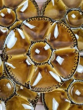 Lot de 8 assiettes à huîtres