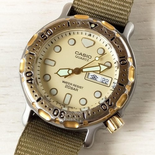 Casio diver 704c quartz - diver's,