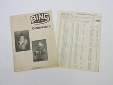 1983 Bing Carburetor Catalog Tuning Vintage BMW R69S R90S R75/5 R100RS 390