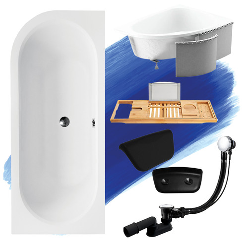 Baignoire angle avita 180x80 - avita,