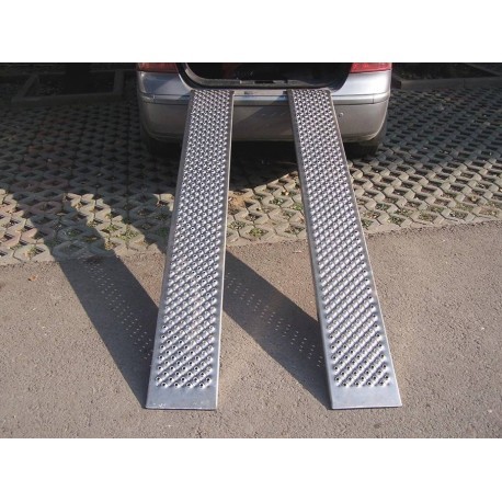 Rampes aluminium 1000kg - aluminium, 2000mm