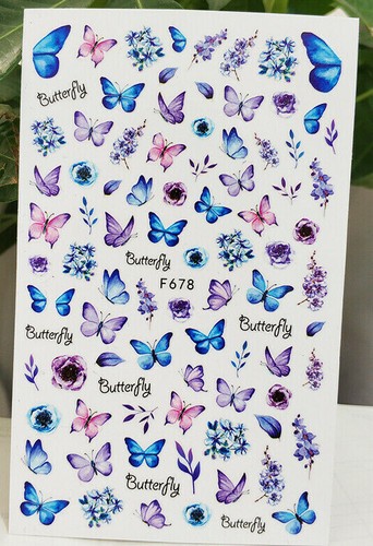 Stickers pour ongles 3d - pour,
