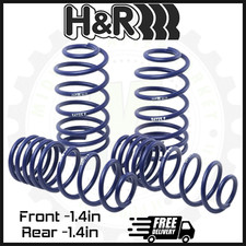 H&R Front and Rear Sport Lowering Springs | Fits 1981-1991 Mercedes Benz SE SEC 