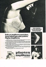 1969 PLAYTEX ADVERTISING Throat Support Amplifier