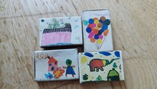 Antique Lot Seita Matchbox Drawing Kids Matches Children Draw