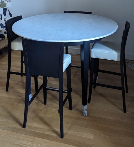 Table ronde salle manger - table,