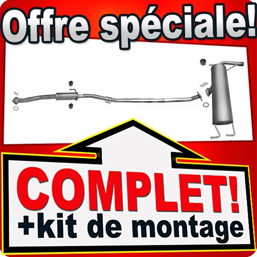 échappement pour toyota rav - rav, 4