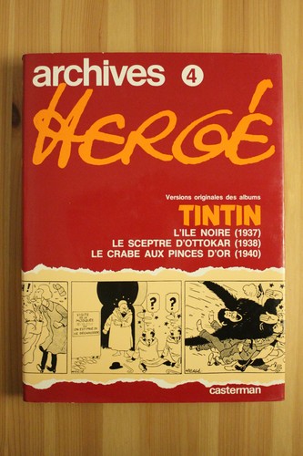 Archives hergé tintin - 4,