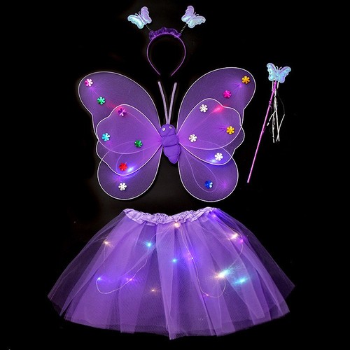 Déguisement papillon violet - déguisement,