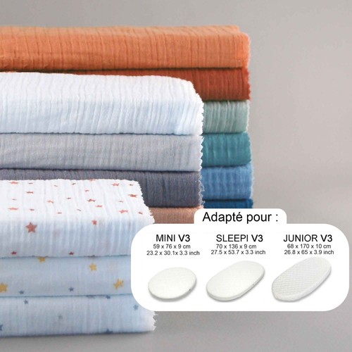 Drap housse double - drap,