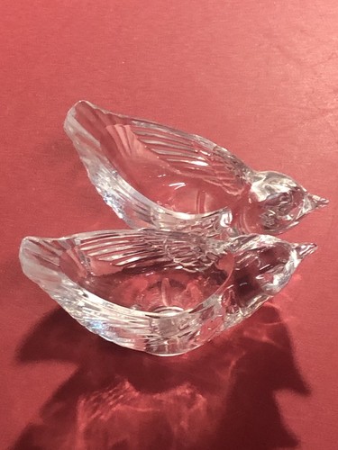 Deux oiseaux cristal - deux,