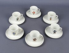 Service à Thé Porcelaine Tasses Plat Bohemia Picasso Collection Edition 2005