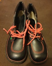 Kick Hi homme (noir et rouge)