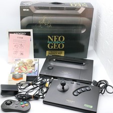 SNK NEO GEO AES Console game neogeo  controller  memorycard boxed used japan