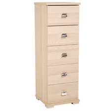 Commode en bois avec 5 tiroirs