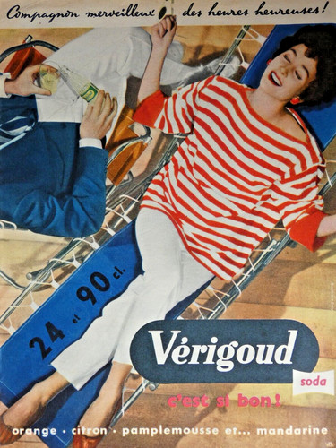 Publicité presse 1957 soda - de,