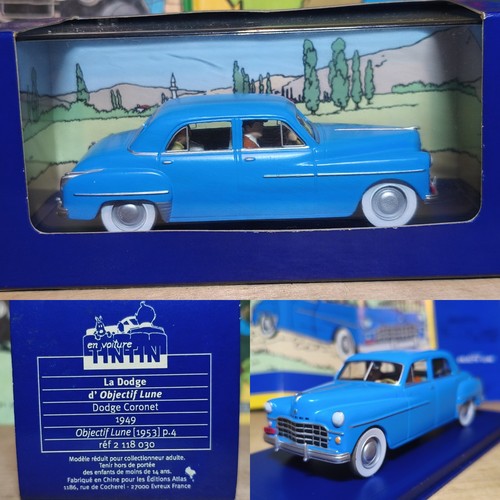 Dodge coronet 1949 tintin - 1/43,