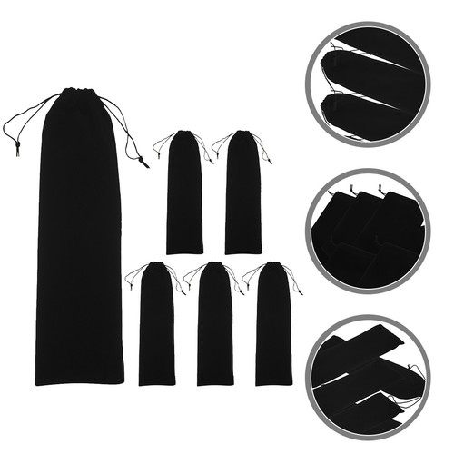Reusable black hair dryer bag - hair,