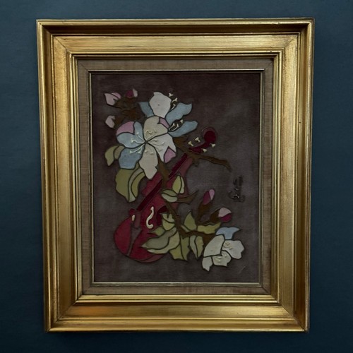 Huile sur panneau jane - sur,