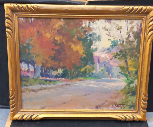 Couston tableau paysage - tableau,