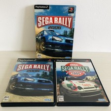 Sega Rally 2006 + Sega Rally ChapionShip PS2  Japan Racing Sony PlayStation 2