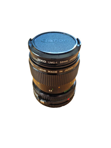 Canon macro lens 50mm - lens, 1:3.5