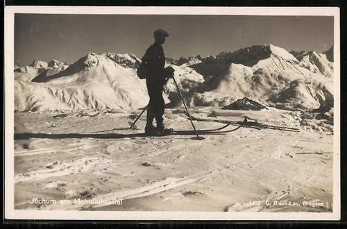Skieur selle du - selle,