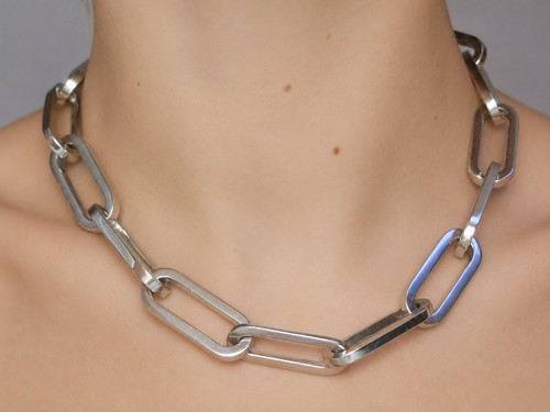 Collier chaîne maillon - chaîne,