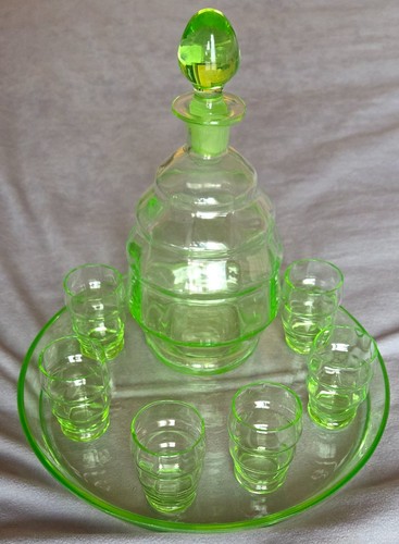 Service liqueur années 30 - service,