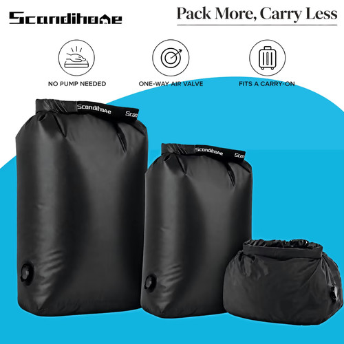 Sac compression voyage sans - compression,
