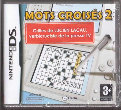 Mots croisés jeu - mots,
