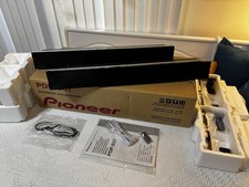 Pioneer PDP-S37 Plasma TV Side Speakers KIT w/ Brackets Boxed Clean 26W NICE!