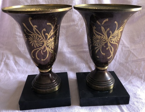 Vase urne dinanderie par - urne,