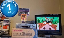 GARANTIE 1 AN Magnétoscope VHS 6 TETES GOLDSTAR BC97 NICAM NTSC PAL SECAM
