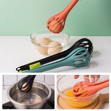  Batteur à oeufs en nylon mélangeur d'oeufs multifonction manuel de nourriture