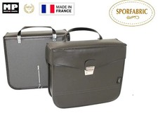 Lot / paire de sacoches noir