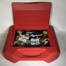 K'NEX Kinex Red Box Hard Shell Carrying Carry Case 1990s Filled With Knex
